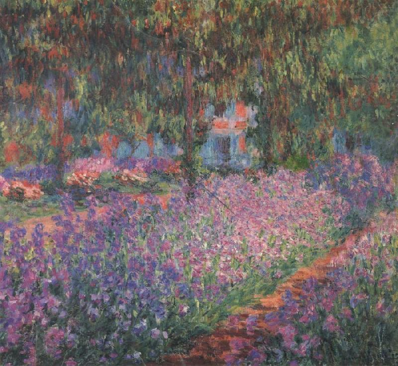 Claude Monet The Artist's Garden at Giverny china oil painting image